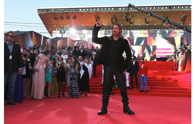 Brad Pitt auf dem roten Teppich Brad Pitt auf dem roten Teppich