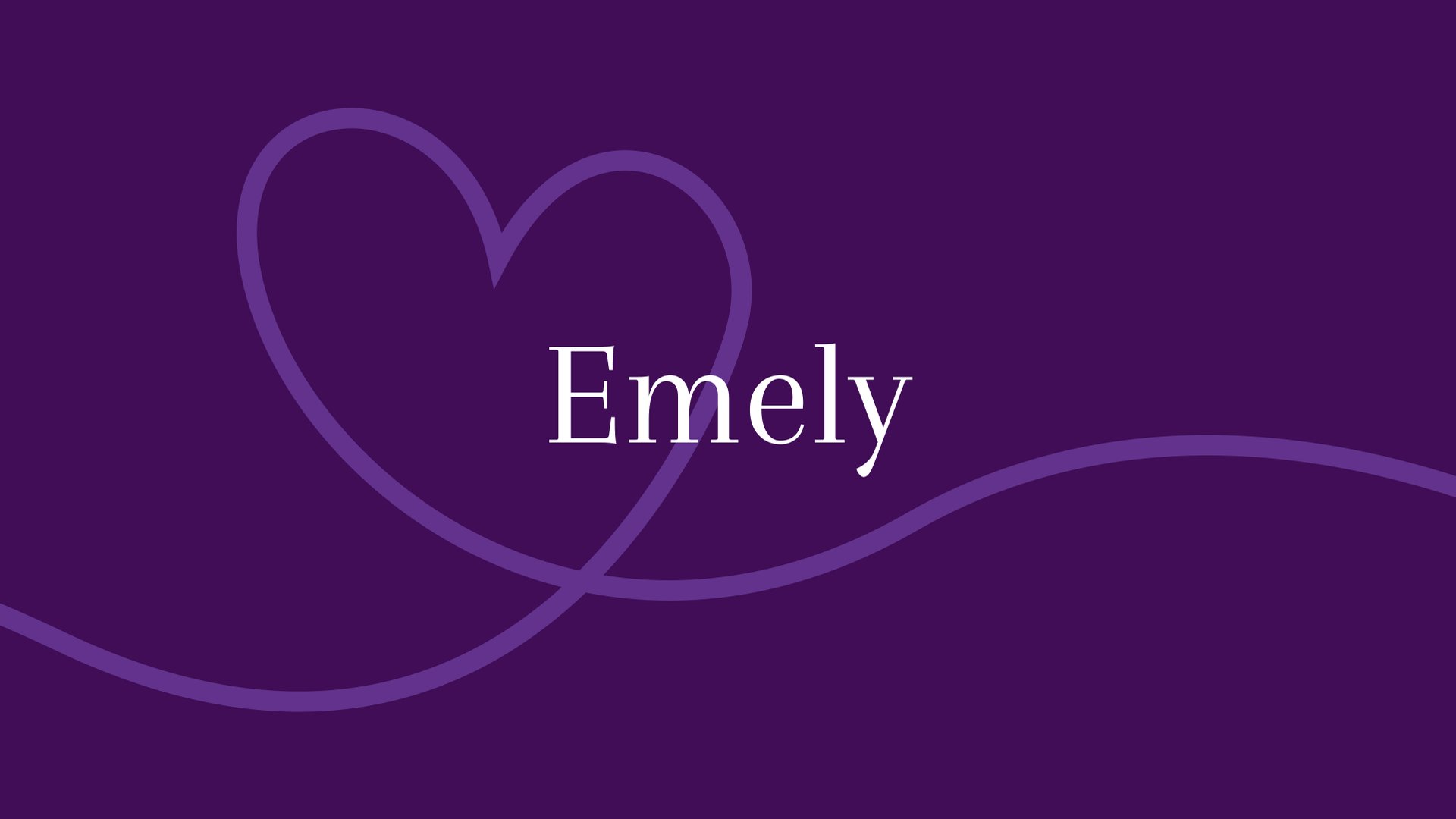 Emely Herkunft und Bedeutung des Vornamens