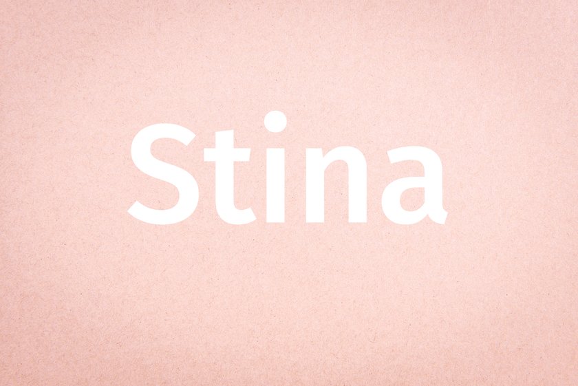 Nordische Mädchennamen - Stina