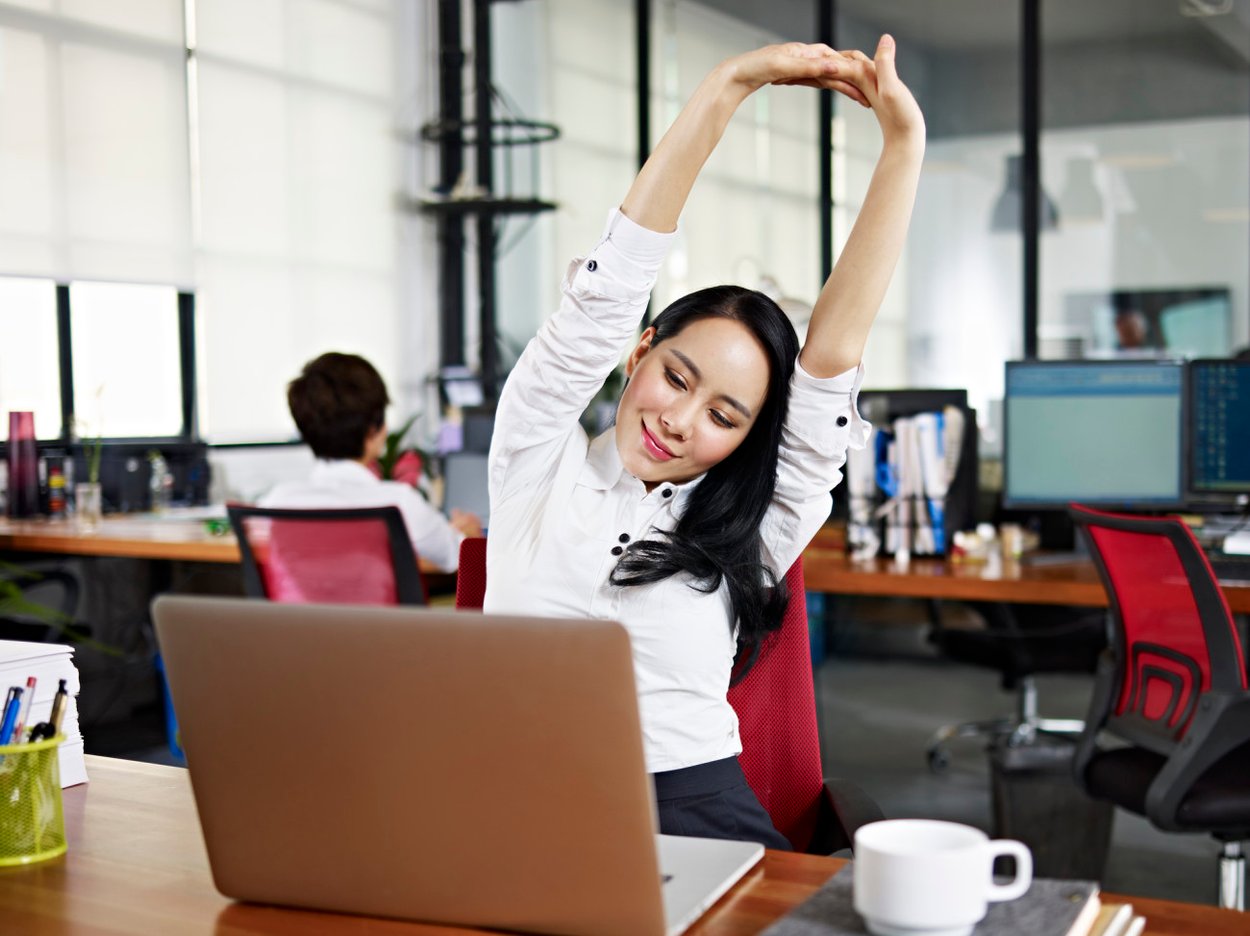 Entspannung im Büro Entspannung im Büro