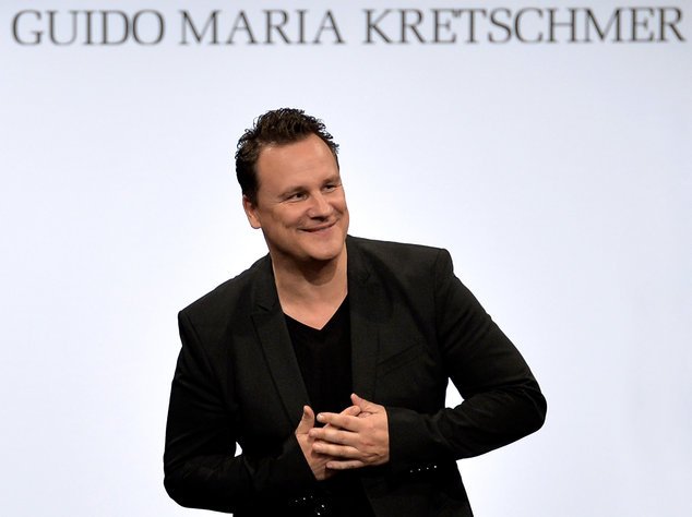 Guido Maria Kretschmer nach einer Modenschau Guido Maria Kretschmer nach einer Modenschau