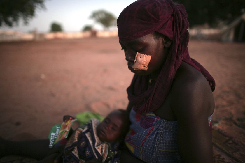 Fraue in Tschad