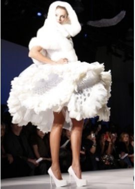 Irina Shabayeva auf der Mercedes-Benz Fashion Week Irina Shabayeva auf der Mercedes-Benz Fashion Week