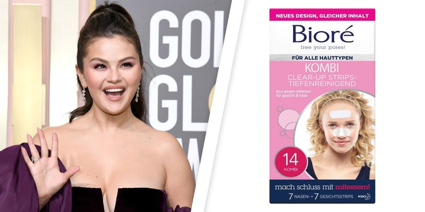 Selena Gomez: Reinigungs-Strips von Bioré
