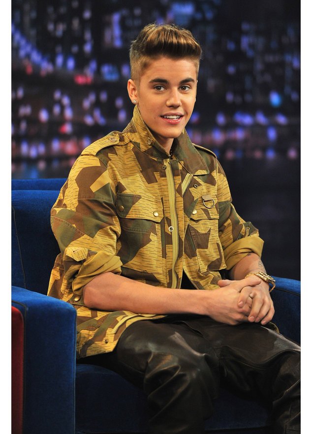 Justin Bieber bei einem TV-Auftritt Justin Bieber bei einem TV-Auftritt