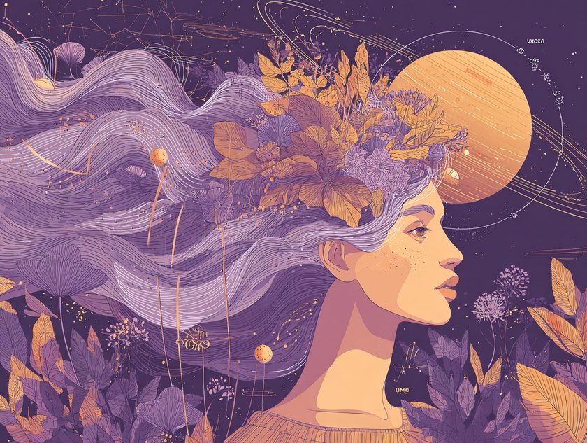 Venus in der Jungfrau