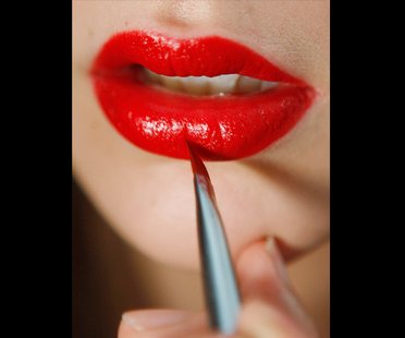 Rote Lippen