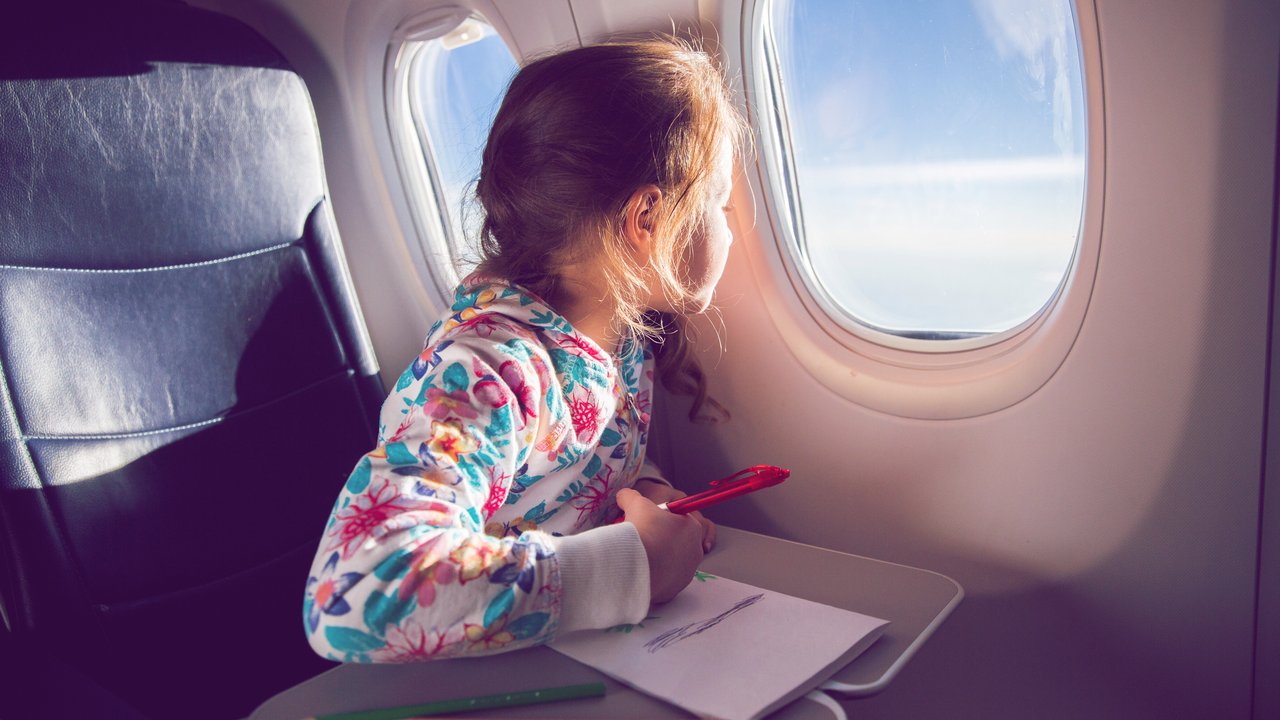 Flugreise mit Kind