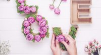 Blooming Monogram: So machst du die Blumen­buchstaben selbst