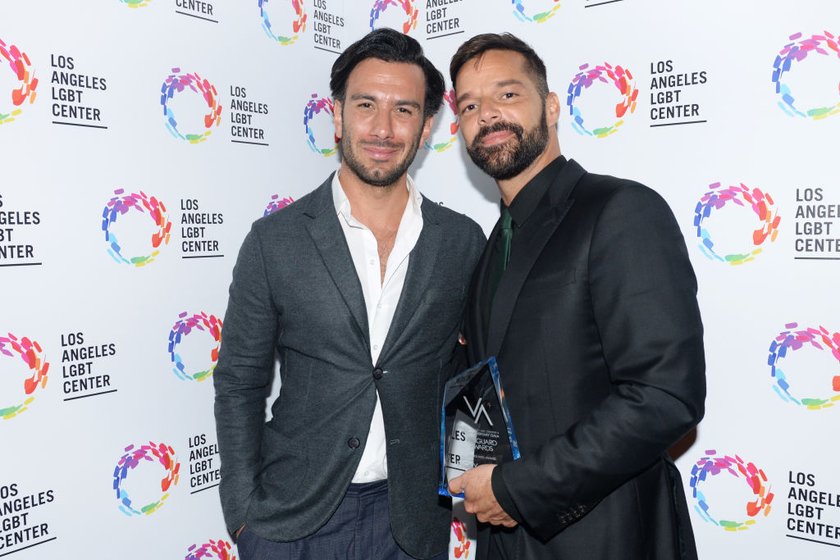 Ricky Martin und Jwan Yosef