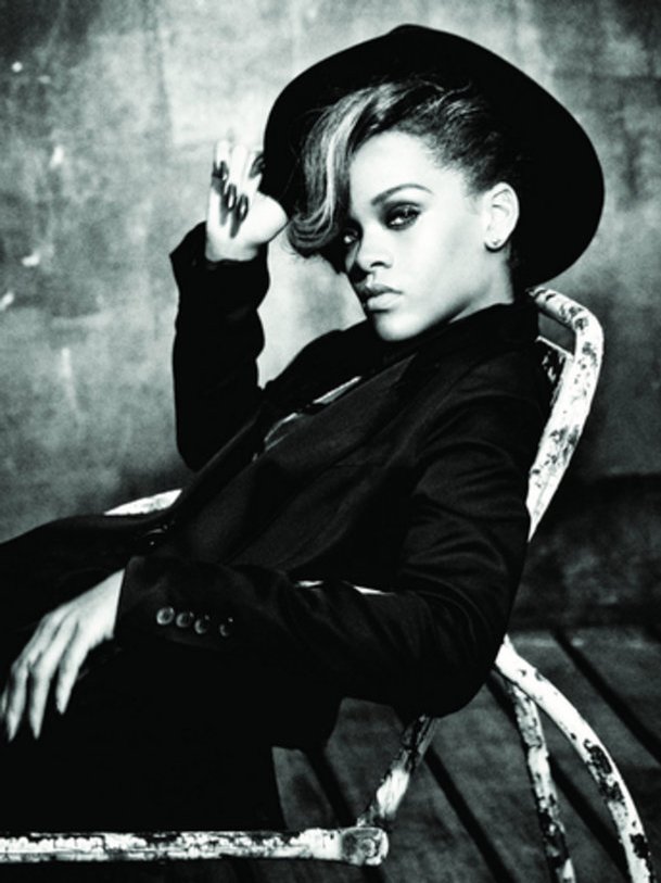 Rihanna posiert beim Promo-Shooting Rihanna posiert beim Promo-Shooting