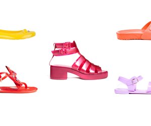Jelly-Shoes: Die bunten Gummi-Sandalen liegen wieder im Trend