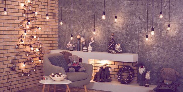 Dekotrend auf TikTok: Der günstige Wandtannenbaum von Ikea sorgt für Weihnachtsstimmung