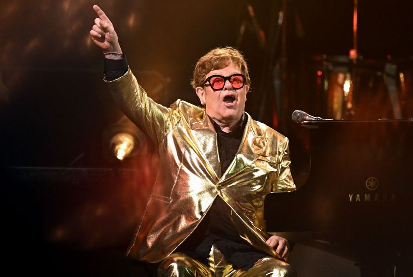 Elton John Stars trockene Alkoholiker