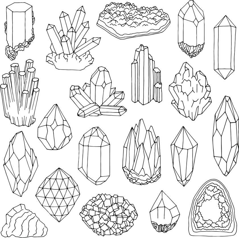 Diamant-Tattoo Vorlage 6