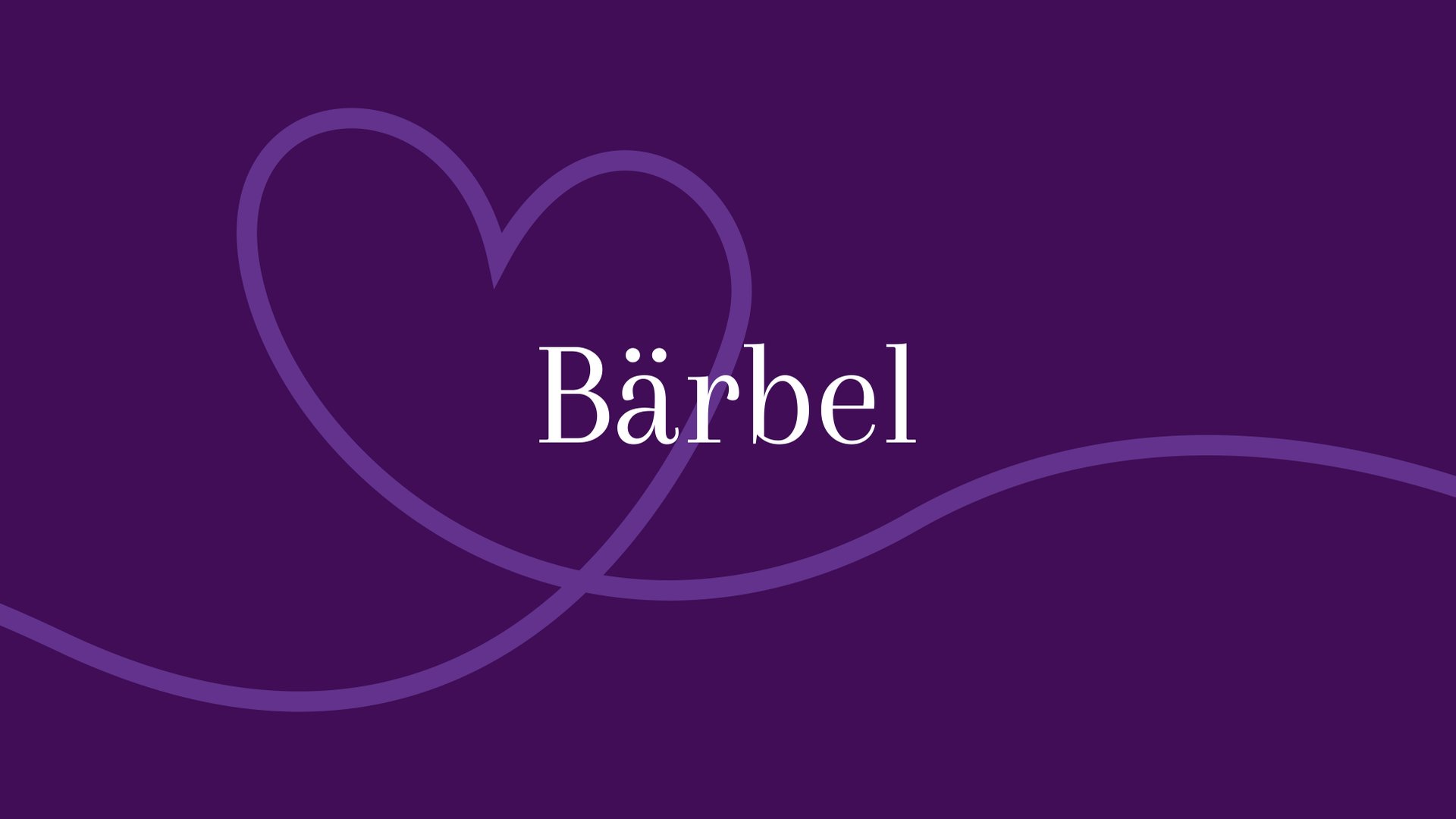 Bärbel Herkunft und Bedeutung des Vornamens