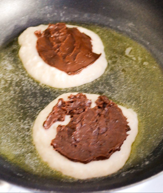 Foodblogger_Leberkaessemmel und mehr_Chocolate Pancakes_Anleitungsbild3