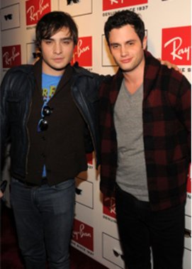 Penn Badgley und Ed Westwick sind keine Freunde. Penn Badgley und Ed Westwick sind keine Freunde.