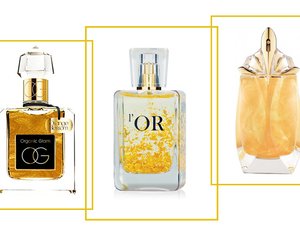 Parfum mit Gold-Schimmer: Diese Düfte funktionieren auch als Body-Mist