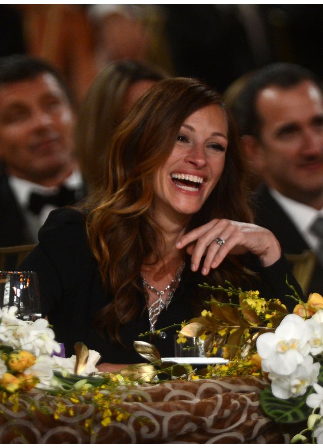 Julia Roberts lacht. Julia Roberts lacht.