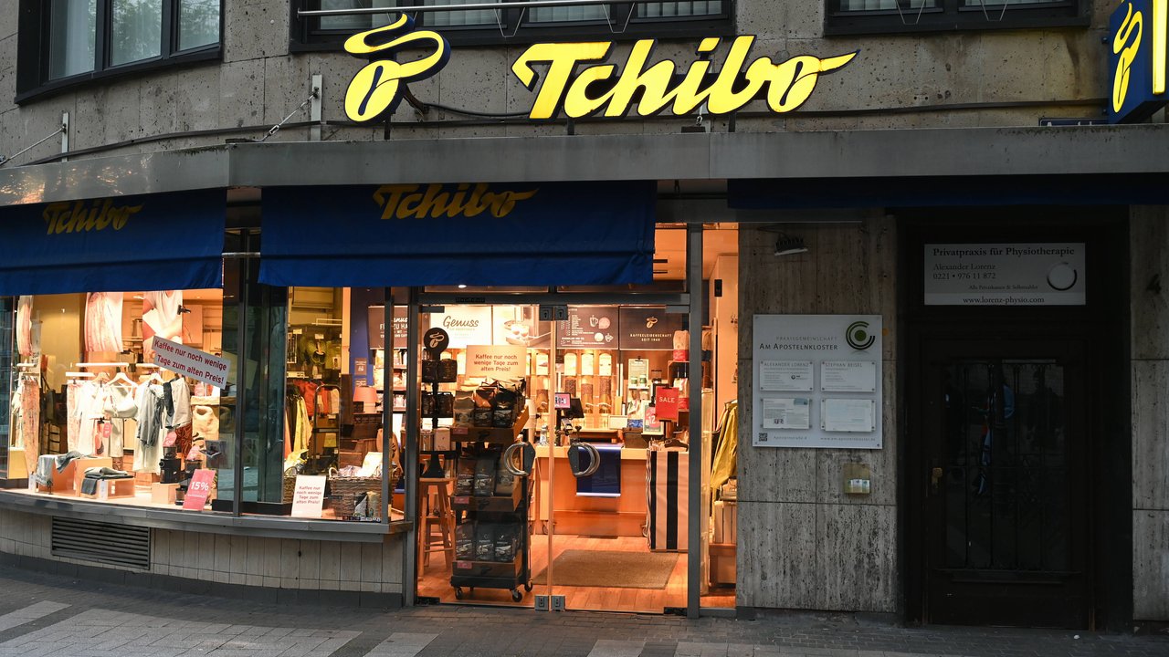 Weihnachtsstimmung bei Tchibo.