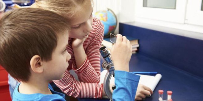 Experimente mit Kindern: Mikroskop Experimente mit Kindern: Mikroskop