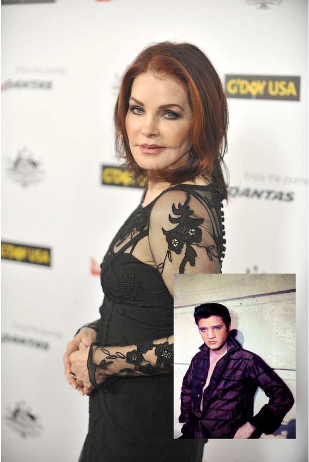 Priscilla Presley und Elvis sind für immer verbunden. Priscilla Presley und Elvis sind für immer verbunden.