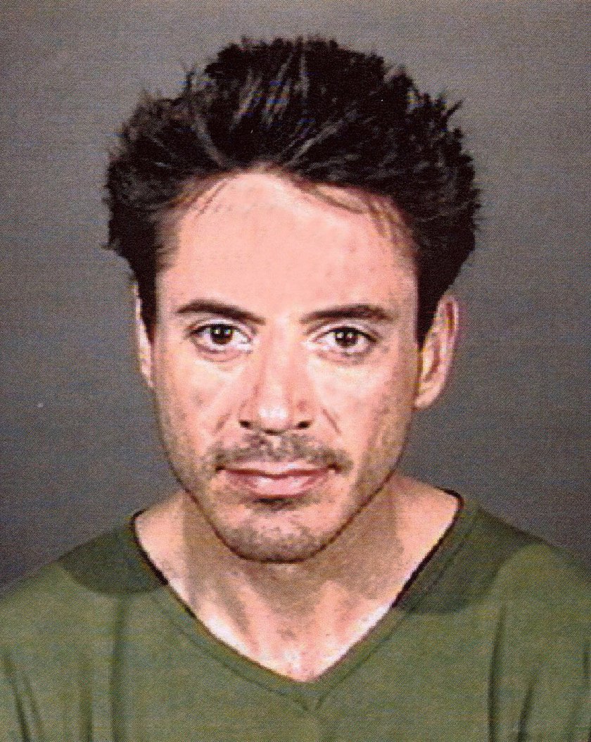 Robert Downey Jr. Polizeifoto