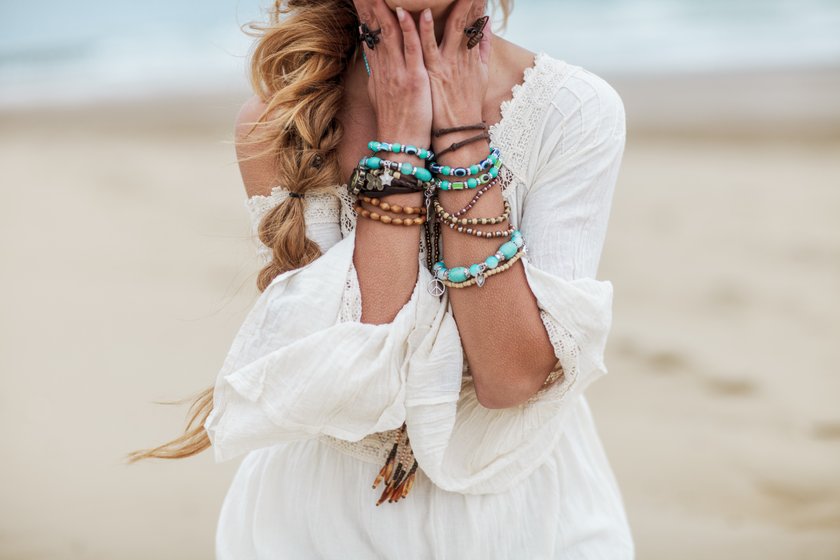 Schmuck am Strand