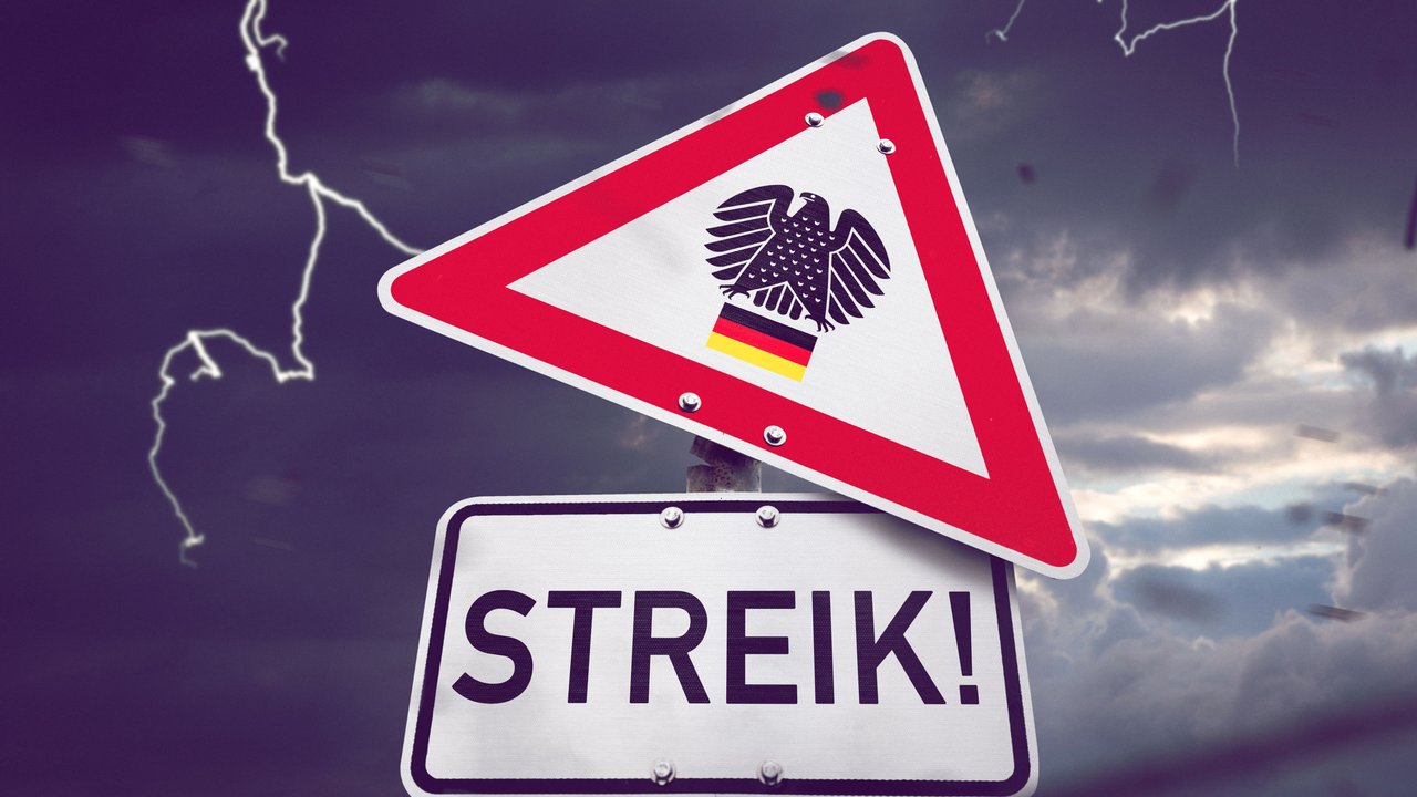 Streik Deutschland 8. Januar