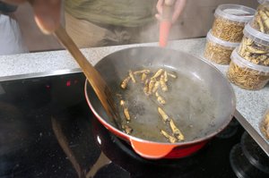 Insekten essen Insekten essen