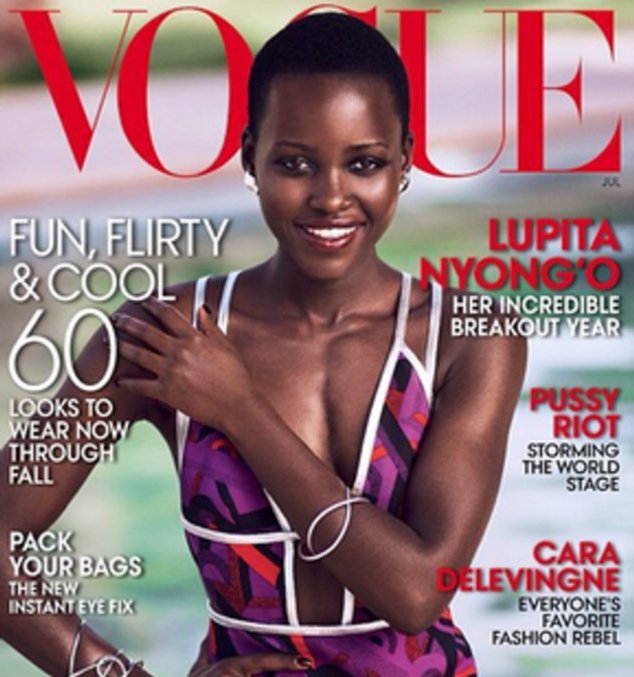 Lupita Nyong`o als Covergirl Lupita Nyong`o als Covergirl