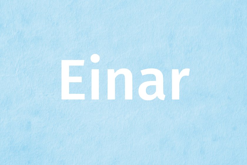 #4 Einar