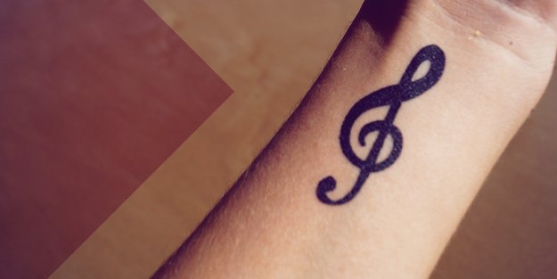 Musik-Tattoos: Das sind die schönsten Motive, die du als Vorlagen verwenden kannst!