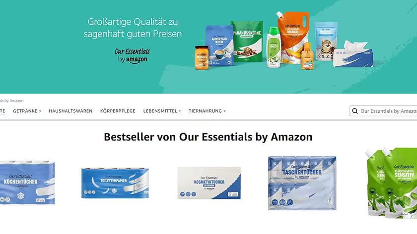 Amazon Essentials Screenshot