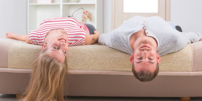 Fertilität: Paar auf dem Bett Fertilität: Paar auf dem Bett