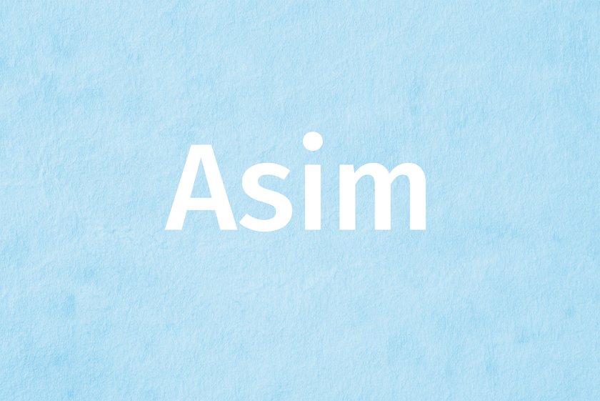 Name Asim