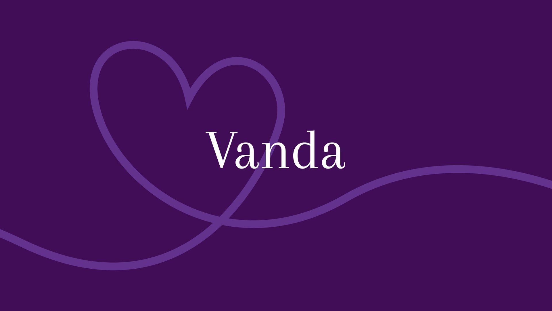 Vanda Herkunft und Bedeutung des Vornamens