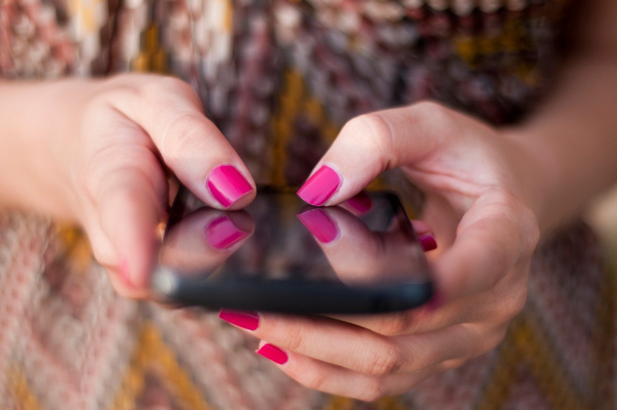 Smartphone schreiben Smartphone schreiben
