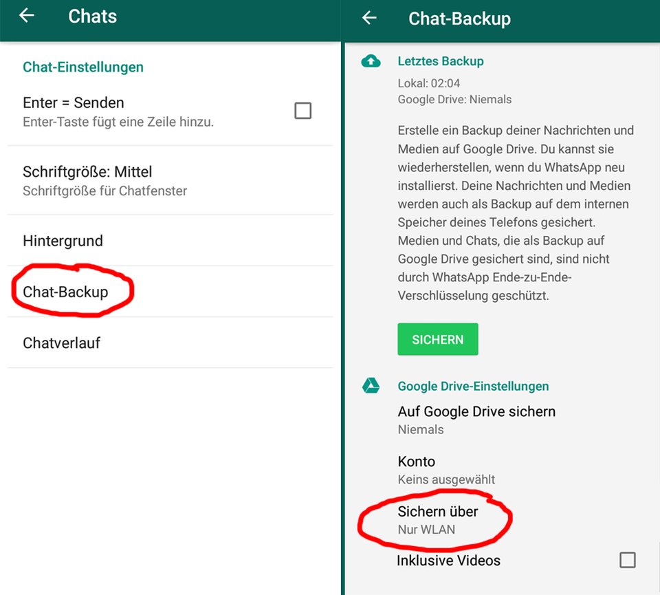 Installieren chats neu whatsapp WhatsApp löschen