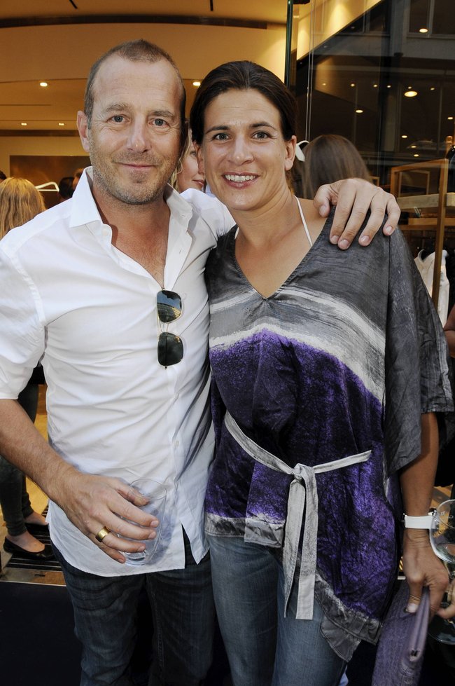Heino Ferch, hier noch mit seiner Frau Marie-Jeanette bei der Eröffnung einer „7 for all mankind“-Boutique in München.