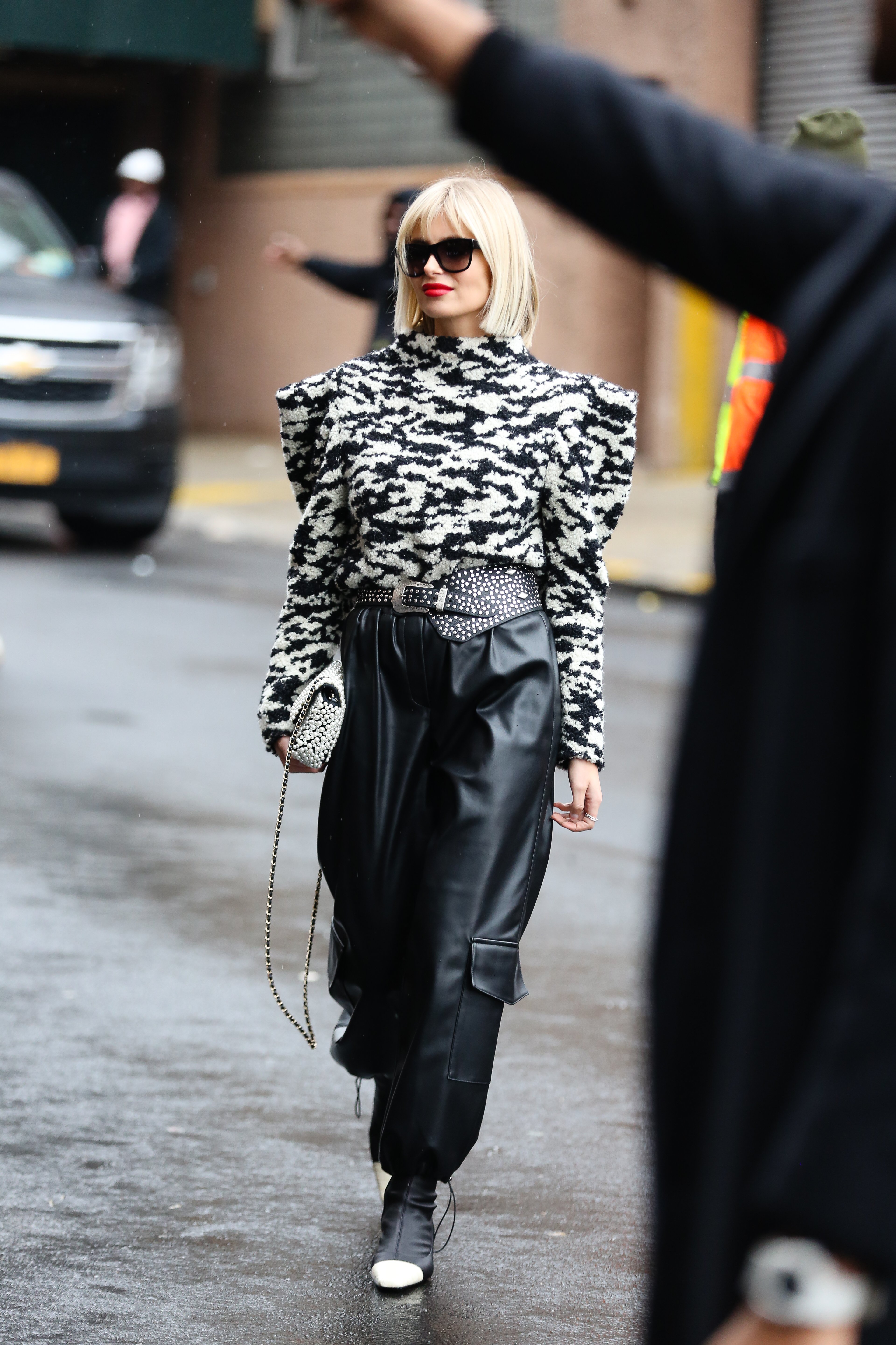 Cargohosen Trend Xenia Adonts auf der New York Fashion Week