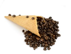 Kaffee in Waffel Kaffee in Waffel
