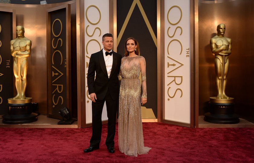 Brad Pitt und Angelina Jolie bei den Oscars