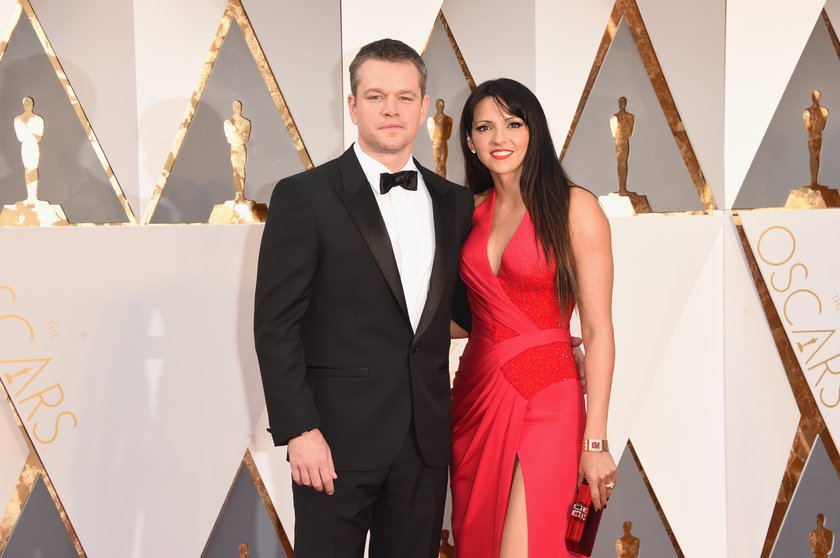 Matt Damon und Luciana Barroso