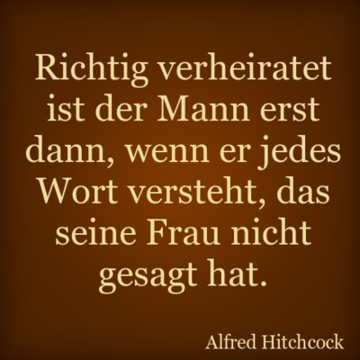 Spruch Ehe Alfred Hitchcock
