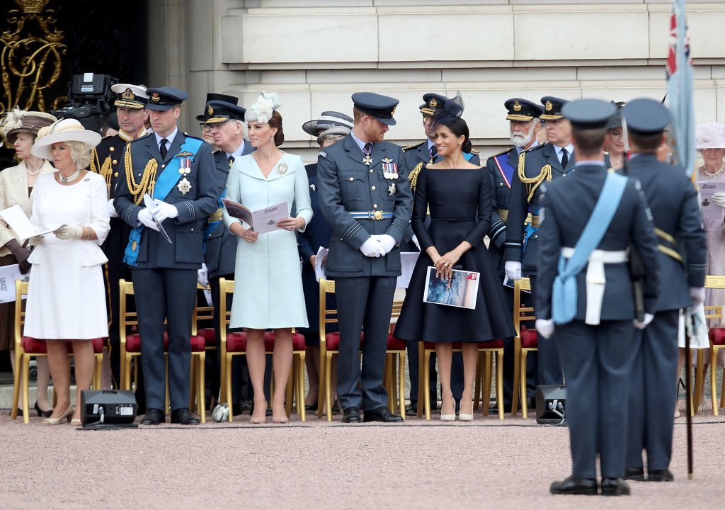 Prinz William, Herzogin Kate, Prinz Harry, Herzogin Meghan Prinz William, Herzogin Kate, Prinz Harry, Herzogin Meghan