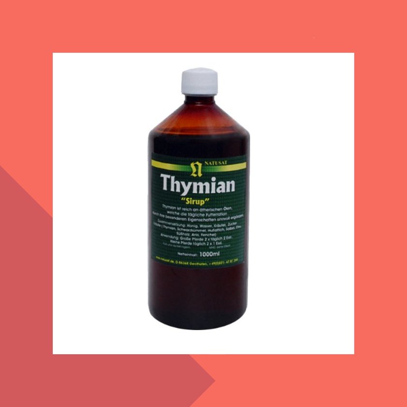 Thymian-Sirup für deinen Prosecco Smash