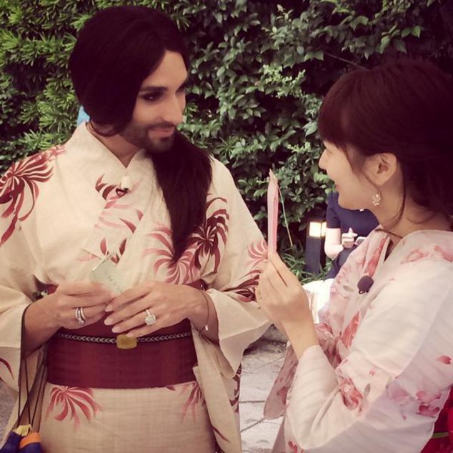 Conchita Wurst besucht Japan Conchita Wurst besucht Japan