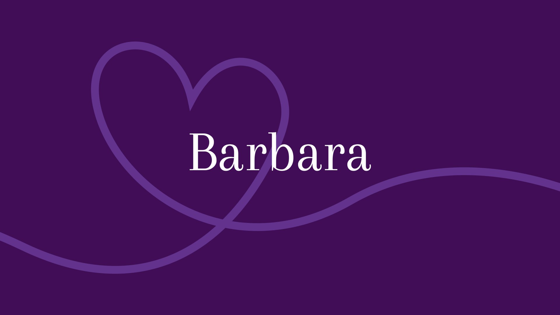 Barbara - Herkunft und Bedeutung des Vornamens
